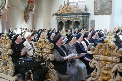 Die vielen Ordensleute in der Abteikirche Corvey vermittelten Eindrücke von ihrem besonderen Glaubensleben und ihrem segensreichen Wirken. 